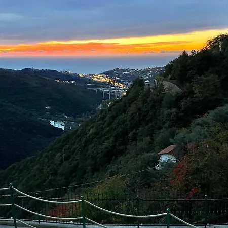 Villa Di Campagna Con Vista Mare Sanremo Pampara