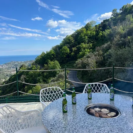 Villa Di Campagna Con Vista Mare Sanremo וילה