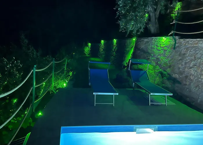 Willa Di Campagna Con Vista Mare Sanremo Pampara