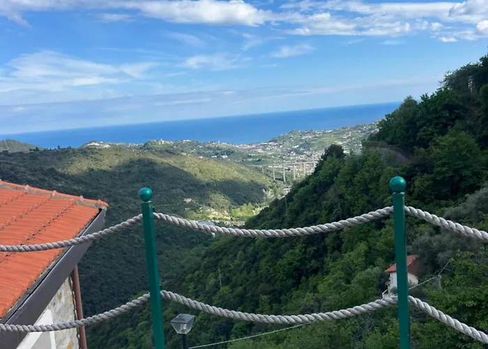 Di Campagna Con Vista Mare Sanremo Villa Pampara