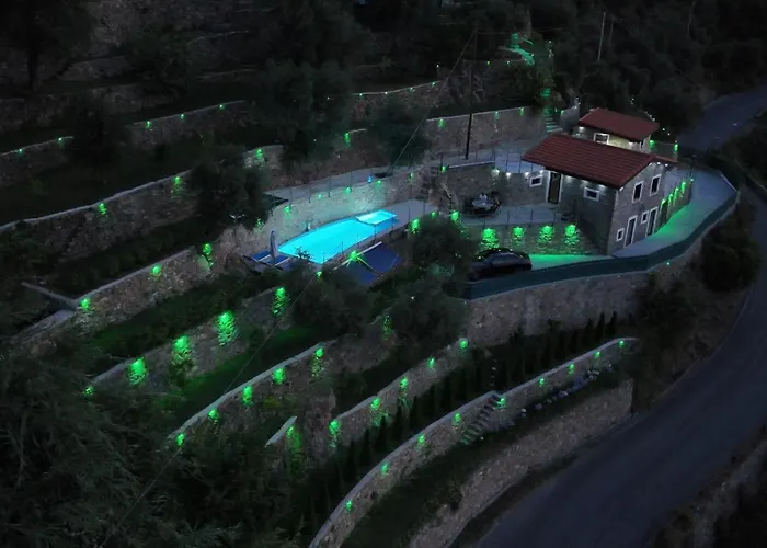 Willa Di Campagna Con Vista Mare Sanremo Pampara